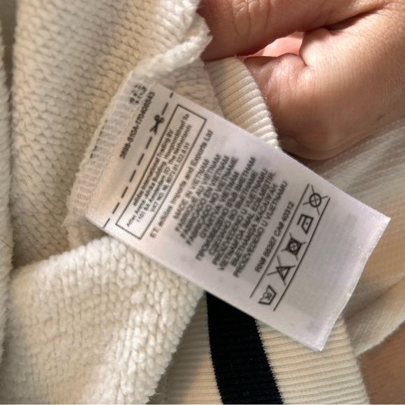 ADIDAS - Women’s Crop Sweater with Side Zipper - Small - Picture 12 of 16